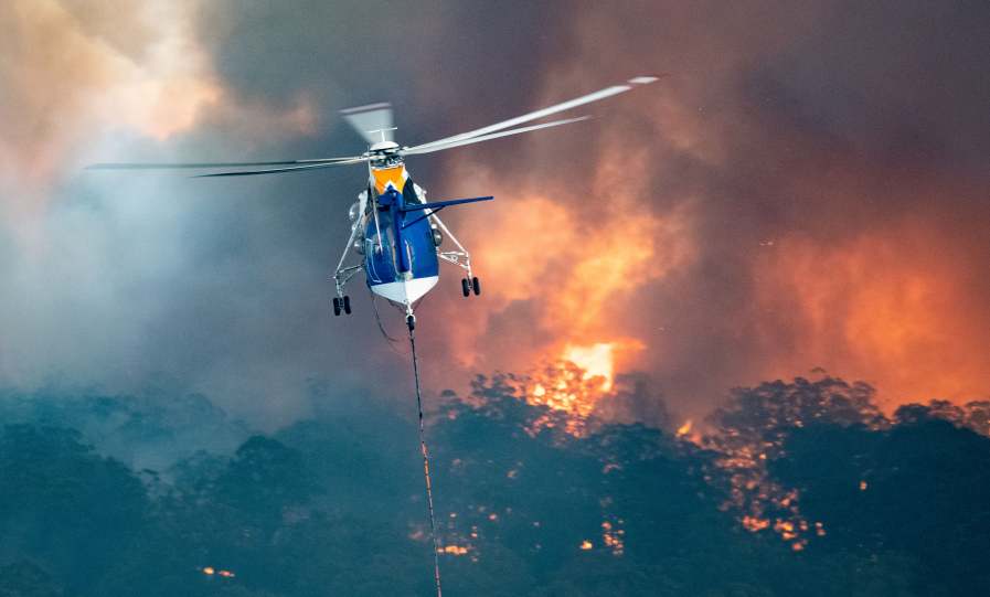 FFMVic helicopter