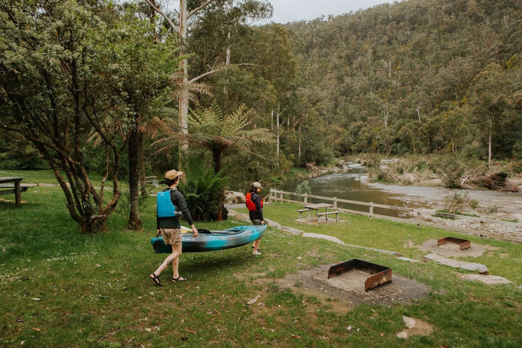 The Thomson River Canoe Trail at Coopers Creek