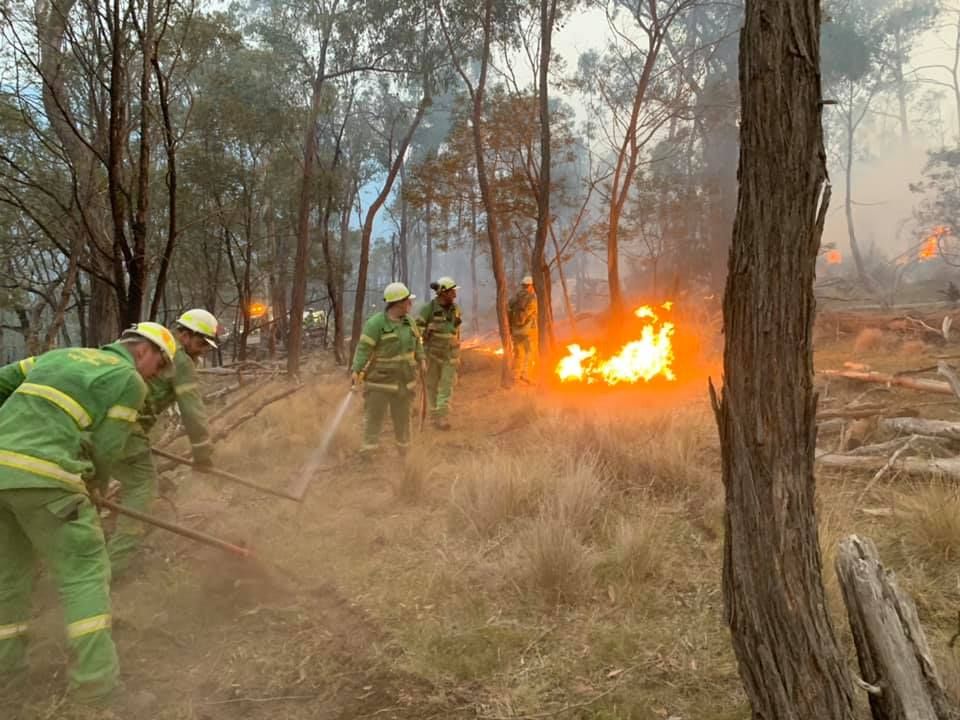 Tambo Crossing planned burn