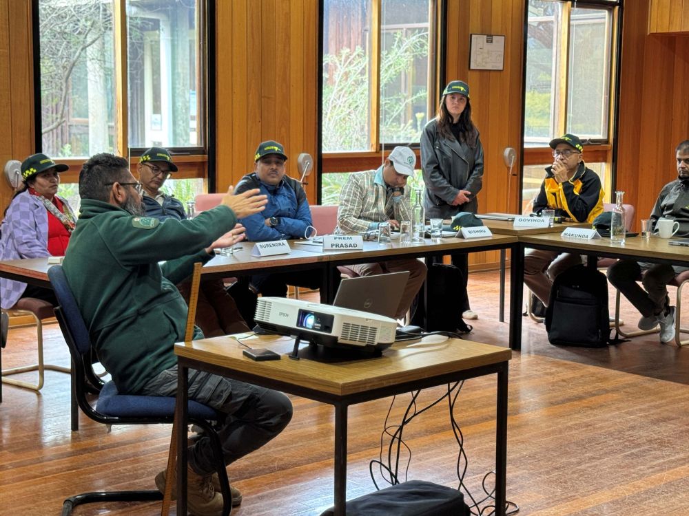 Trent delivery Cultural burn session