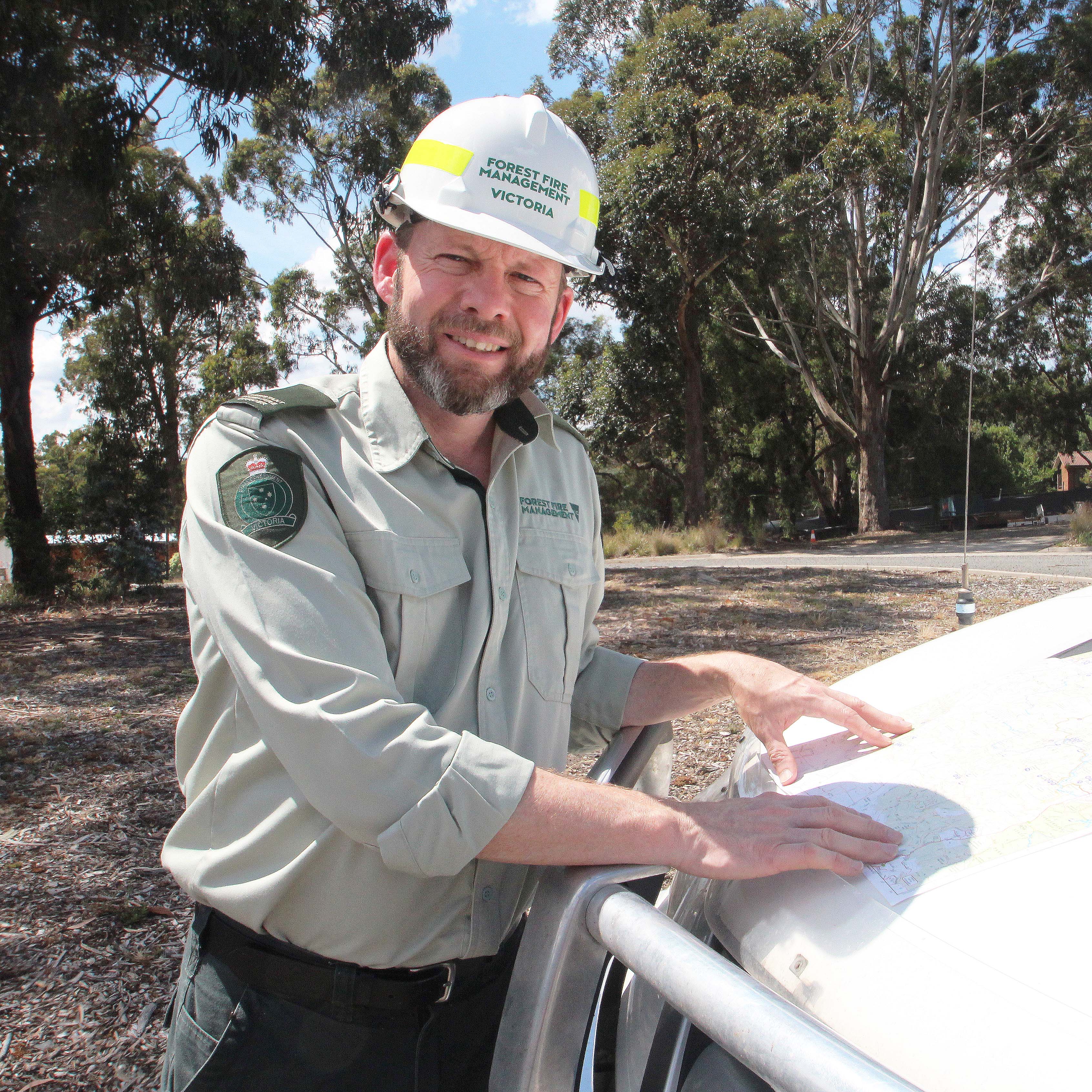 Tony English, Deputy Chief Fire Officer, Grampians region