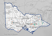 map of victoria